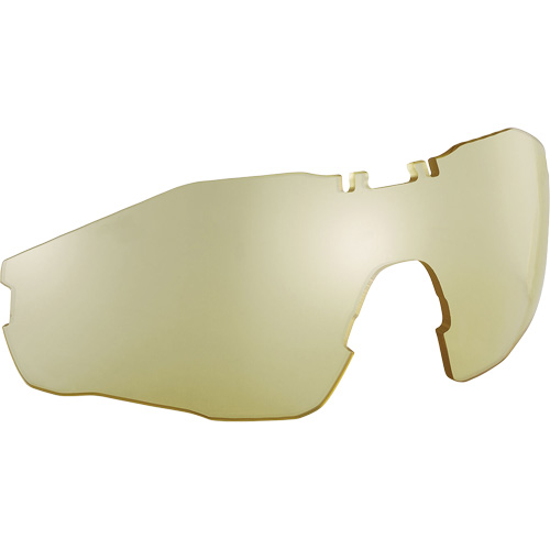 Lentille de rechange pour lunettes de s&eacute;curit&eacute; MY6, Antibu&eacute;e/Anti-&eacute;gratignures, Ambr&eacute;e, MY6 Action Paper