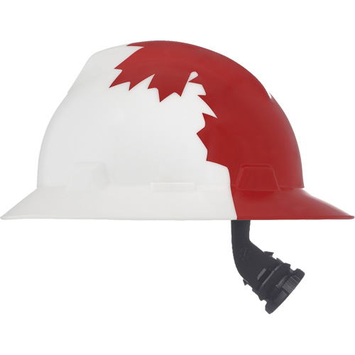 Casque de protection V-Gard &agrave; fentes s&eacute;rie Canadian Freedom, Suspension Rochet, Non ventil&eacute; Action Paper