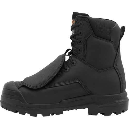 Vulcan Work Boots with External Metguard, Leather, Size 7, Impermeable Action Paper