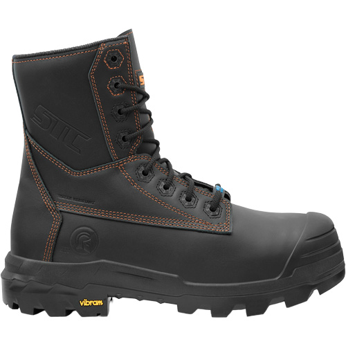 Bottes de travail Metpro Flex avec protecteur m&eacute;tatarsien, Cuir, Taille 6, Imperm&eacute;able Action Paper