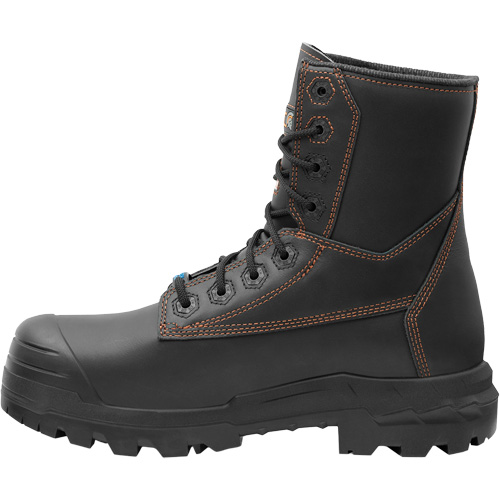 Bottes de travail Metpro Flex avec protecteur m&eacute;tatarsien, Cuir, Taille 6, Imperm&eacute;able Action Paper