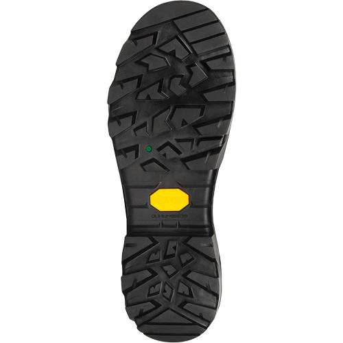 Bottes de travail Metpro Flex avec protecteur m&eacute;tatarsien, Cuir, Taille 6, Imperm&eacute;able Action Paper