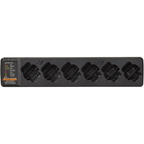 6-Pocket Multi-Unit Charger for Curve Two-Way Radio Action Paper