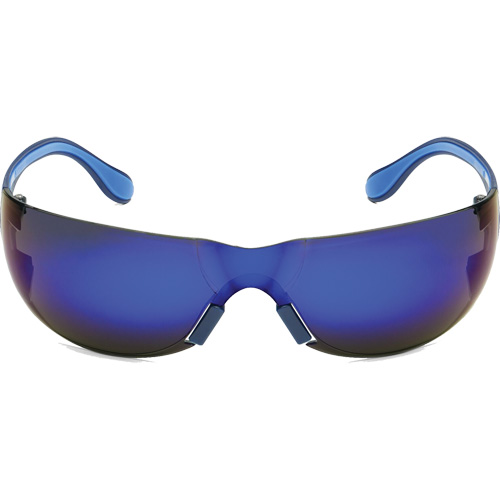Adapt Lite Safety Glasses, Blue Mirror Lens, Anti-Fog/Anti-Scratch, ANSI Z87+/Meets/Exceeds CSA Z94.3 Action Paper