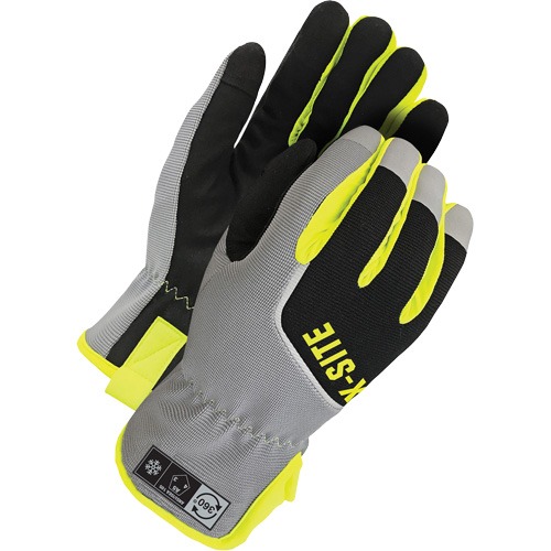 X-Site&reg; Cut-Resistant Lined Touch Screen Performance Gloves, Size X-Large, Thinsulate/Microfibre/Spandex Shell, ASTM ANSI Level A5 Action Paper