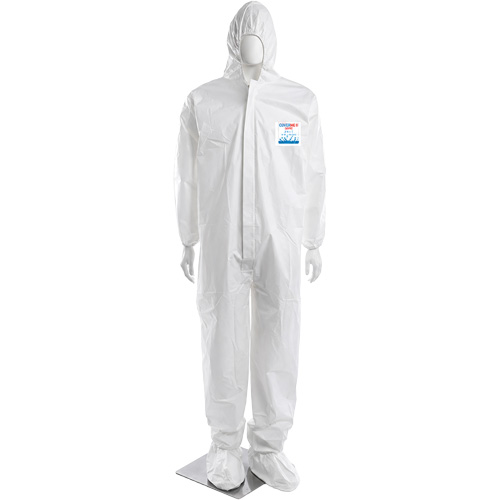 Combinaison XP1800 CoverMe, 2T-Grand, Blanc, Micropore Action Paper
