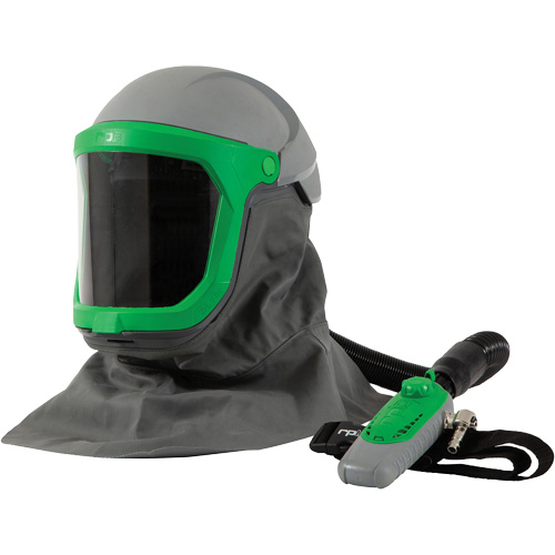 Respirateur Z-Link avec lentille de s&eacute;curitaire, cape &agrave; l'&eacute;paule FR, tube de respiration & C40, Respirateur &agrave; masque/Masque de soudage Action Paper