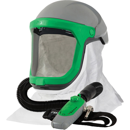 Respirateur Z-Link avec cape &agrave; l'&eacute;paule Tychem 4000 & C40, Respirateur &agrave; masque/Masque de soudage Action Paper