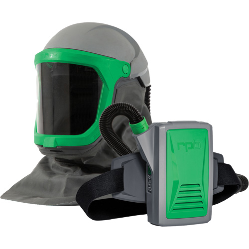 APR motoris&eacute; Z-Link avec cape &agrave; l'&eacute;paule Zytec FR, Respirateur &agrave; masque/Masque de soudage Action Paper