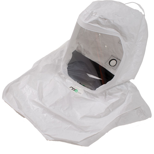 Tychem 2000 Full Hood for T-Link & T200, Universal, Soft Top Action Paper