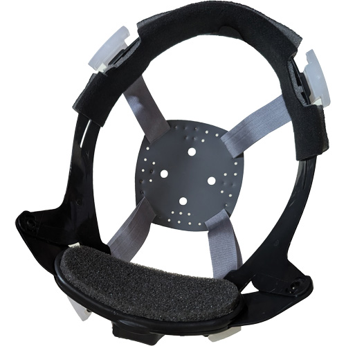 LIDGUARD&reg; 4-Point Suspension fors Cap & Full Brim Hardhats, Ratchet Action Paper
