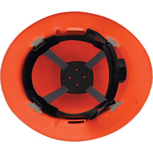 LIDGUARD&reg; 4-Point Suspension fors Cap & Full Brim Hardhats, Ratchet Action Paper