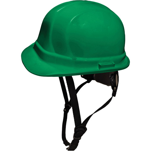 LIDGUARD&reg; Cap Style Hardhat with Chinstrap, Meets CSA Type 1, Ratchet Suspension, Vented Action Paper