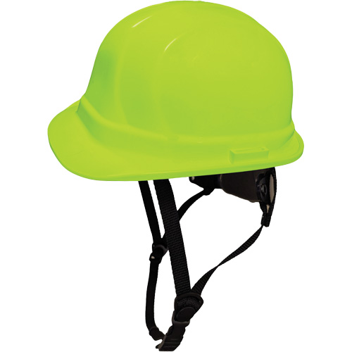 LIDGUARD&reg; Cap Style Hardhat with Chinstrap, Meets CSA Type 1/CSA Type 2, Ratchet Suspension, Vented Action Paper