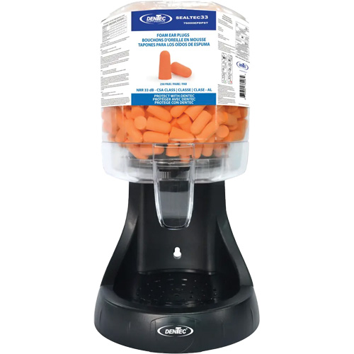 SEALTEC33 Foam Earplug Dispenser Station Action Paper
