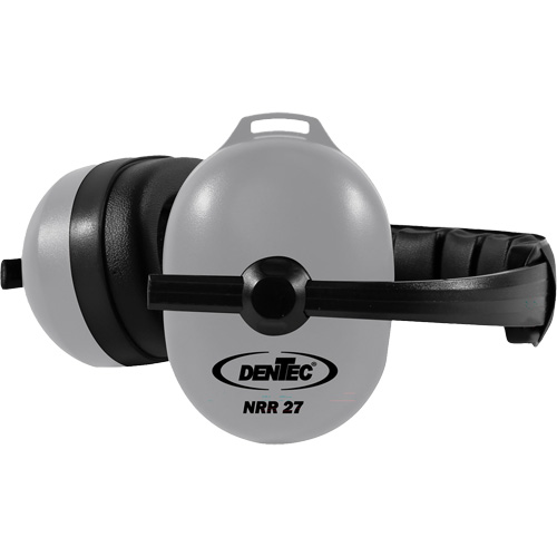 SEALTEC 600 Series Single-Point Plastic Dieletric Earmuff, Headband, 27 dB NRR dB Action Paper
