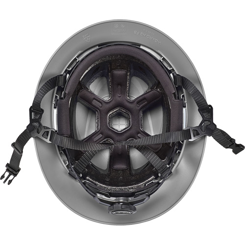V-Gard H2&reg; Full Brim Safety Helmet, Ratchet Suspension, Non-Vented Action Paper