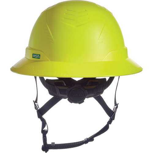 V-Gard H2&reg; Full Brim Safety Helmet, Ratchet Suspension, Non-Vented Action Paper