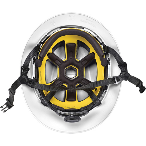 V-Gard H2&reg; Full Brim Safety Helmet with Mips&reg; Safety System, Ratchet Suspension, Non-Vented Action Paper