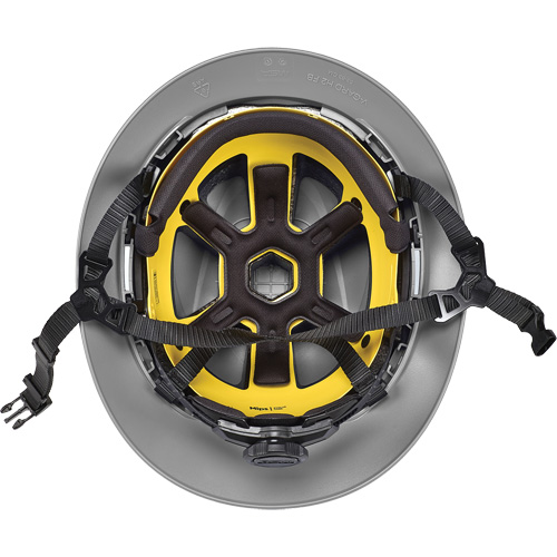 V-Gard H2&reg; Full Brim Safety Helmet with Mips&reg; Safety System, Ratchet Suspension, Non-Vented Action Paper