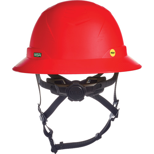 V-Gard H2&reg; Full Brim Safety Helmet with Mips&reg; Safety System, Ratchet Suspension, Non-Vented Action Paper