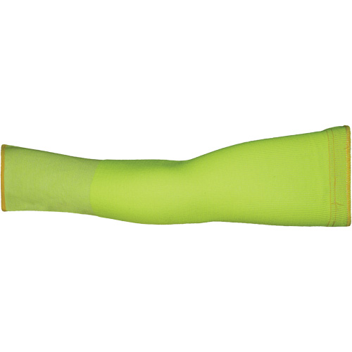 Max KTX1HV Cut-Resistant Sleeve, X-Large, TenActiv, 18", ASTM ANSI Level A9, High Visibility Yellow Action Paper
