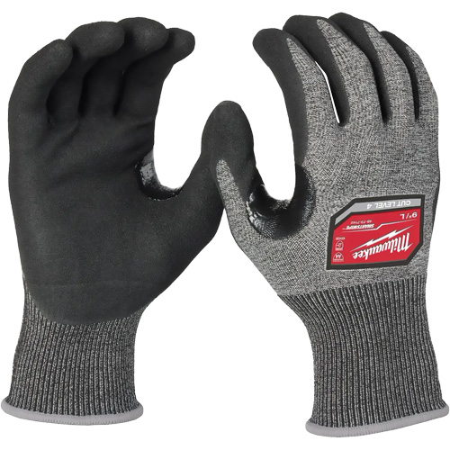 Gants haute dext&eacute;rit&eacute; r&eacute;sistants &agrave; la coupe, Taille 2T-Grand, Calibre 18, Rev&ecirc;tement Nitrile, Enveloppe en Poly&eacute;thyl&egrave;ne, ANSI/ISEA 105 niveau 4/EN 388 niveau D Action Paper
