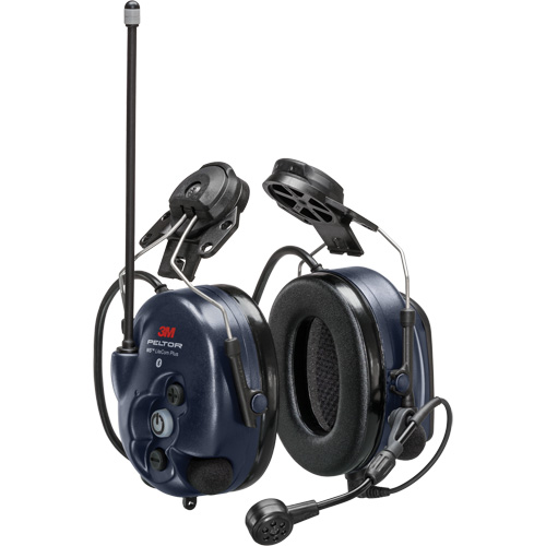PELTOR WS LiteCom Plus Headset, Cap Mount Style Action Paper
