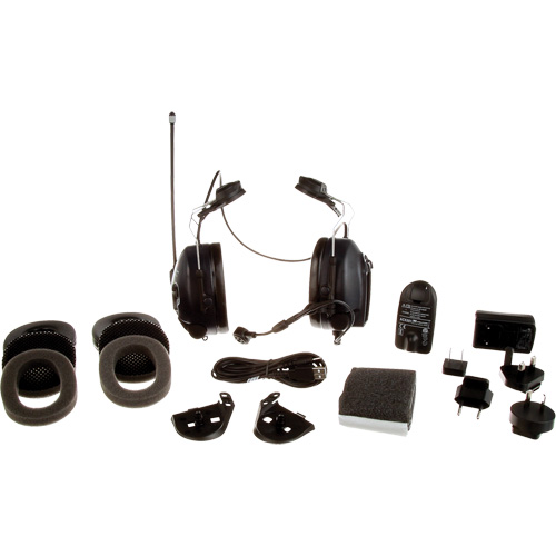 PELTOR WS LiteCom Plus Headset, Cap Mount Style Action Paper
