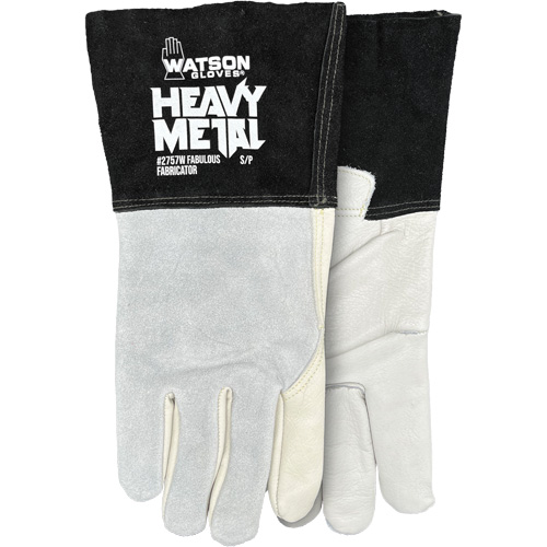Gants de soudage pour femmes Fabulous Fabricator, Cuir fleur de vache, Taille Petit Action Paper