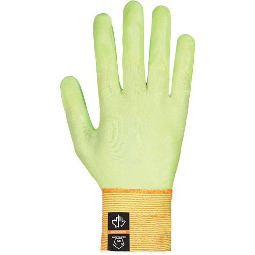 Gants ultra-fins haute visibilit&eacute; r&eacute;sistants &agrave; la coupe Dexterity Max, 12, Rev&ecirc;tement Mousse de nitrile, ASTM ANSI niveau A6 Action Paper