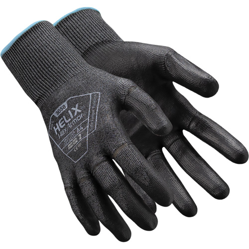 Gants d&eacute;chirables Helix 3058, 7/Petit, Calibre 18, Rev&ecirc;tement Polyur&eacute;thane, ASTM ANSI niveau A4/EN 388 niveau D Action Paper