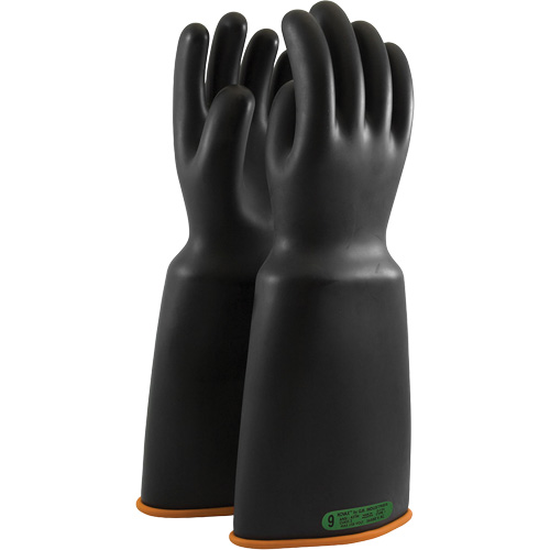 Gant isolant en caoutchouc NOVAX avec poignet en cloche, ASTM classe 3, Taille 8,5, 18" lo Action Paper