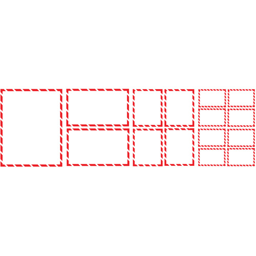 &eacute;tiquettes SIMDUT 200/bte, Vinyle, Rouleau, 4-3/4" lo x 8-1/2" la Action Paper