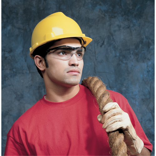 Storm&reg; Safety Glasses, Clear Lens, Anti-Scratch, ANSI Z87+ Action Paper