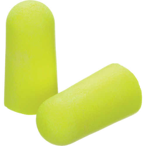 E-A-Rsoft Yellow Neon Earplugs, Bulk - Polybag Action Paper