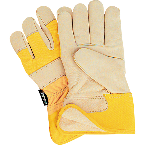 Premium Superior Warmth Fitters Gloves, X-Large, Grain Cowhide Palm, Thinsulate Inner Lining Action Paper