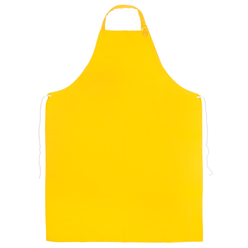 Tablier en PVC, PVC, Jaune, 35" la x 45" lo Action Paper