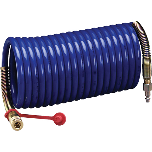 3M Series Loose Fitting Facepieces with Supplied Air-SUPPLIED AIR HOSES, Coiled High Pressure, 50' Action Paper