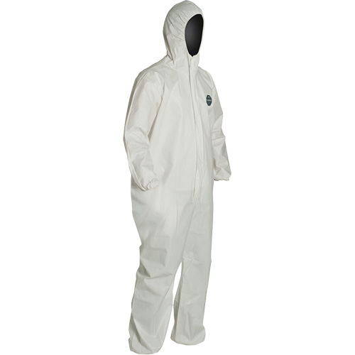 ProShield&reg; 60 Coveralls, Small, White, Microporous Action Paper