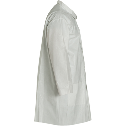 ProShield&reg; 60 Lab Coat, Microporous/Polypropylene, White, Medium Action Paper