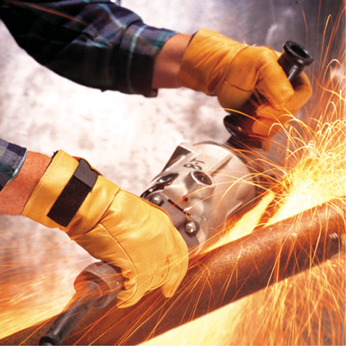 Gants antivibrations Air Glove, Taille T-petit, Paume Cuir fleur Action Paper