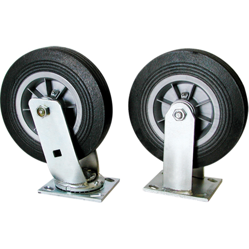 Bacs de manutention extra-grands avec roues de 8", 223 gal. US Capacit&eacute; Action Paper