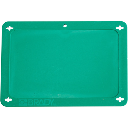 &eacute;tiquette vierge pour vanne, Plastique, 4-3/4" la x 3-1/4" h Action Paper