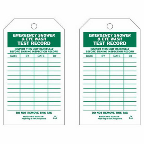 &eacute;tiquettes de rapport d'essai/inspection, Papier, 4" la x 7" h, Anglais Action Paper