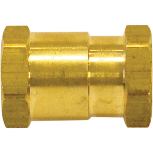 Female Hex Nipple, Brass Action Paper