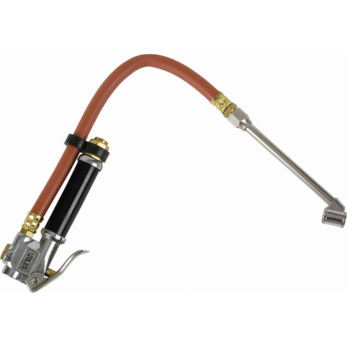 Dual Foot Inflator Gauges Action Paper