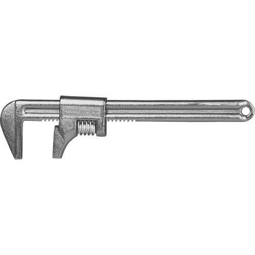 Automotive Wrench, 11" L, 19.3 mm Max Width, Chrome Action Paper