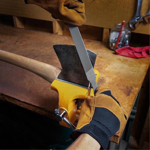 Sharpening File, Flat, 8", Single/Double Action Paper