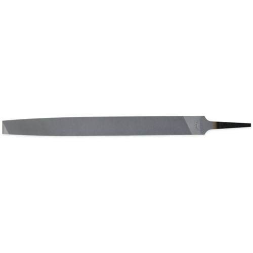 Single Cut Mill File, Flat, 10", Bastard Action Paper
